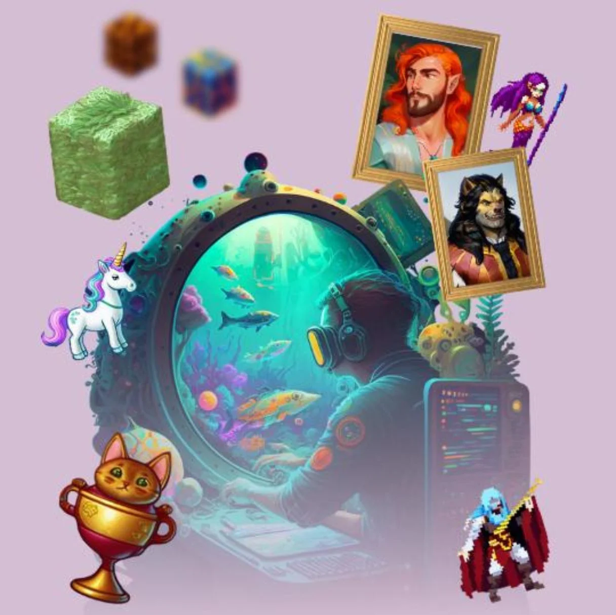 AI generated assets