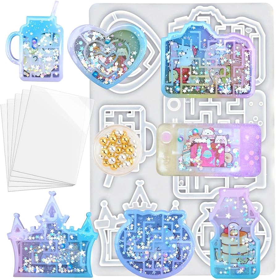 Plastic Maze Set for Slime Mold