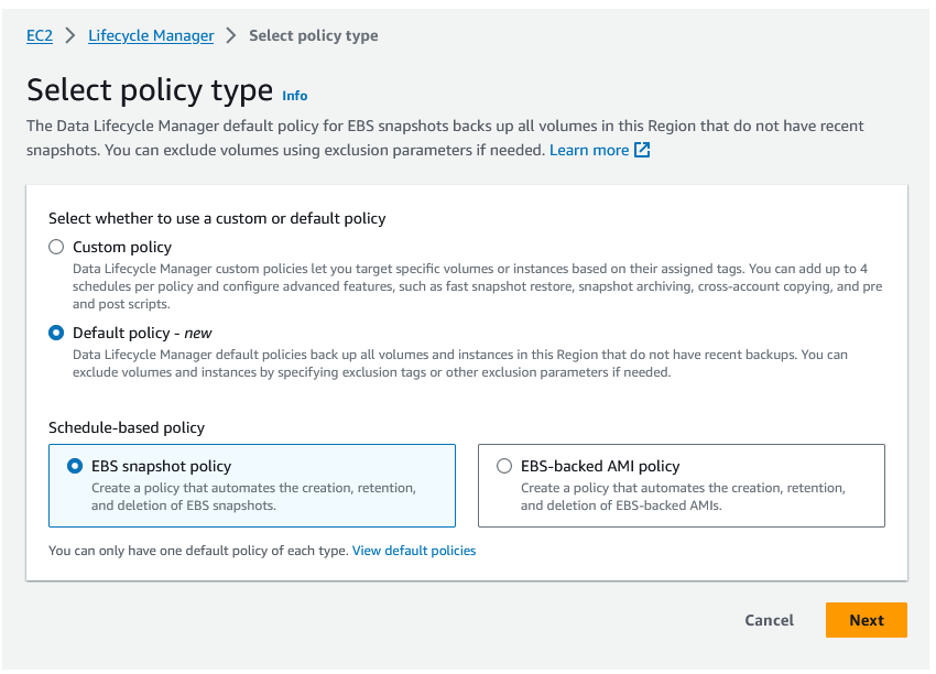 Data Lifecycle Policy Template